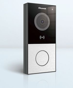 Akuvox - E12W Smart Doorbell with 1 Call Button